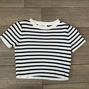 Zara stripped kids shirt